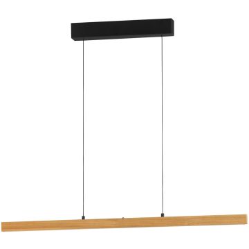 Fischer&Honsel SHINE-WOOD 61102 lampa wisząca 1x26,29w/led 3341lm 2700k-3350k-4000k ip20