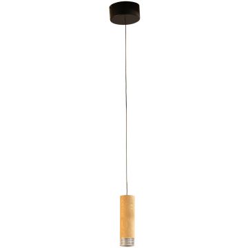 Fischer&Honsel SHINE-WOOD 61128 lampa wisząca 1x5,26w/led 638lm 2700k ip20