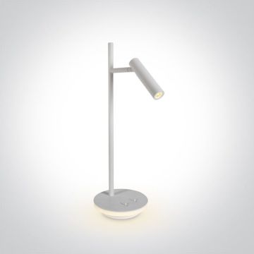 One Light Reading Spots 61132A/W/W lampka stołowa 1x3W|1x6W/LED 510lm 3000K IP20