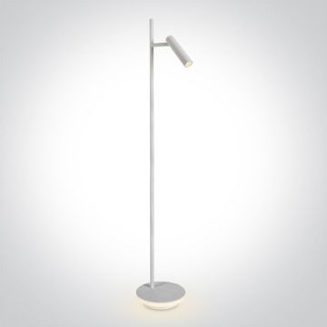 One Light Reading Spots 61132B/W/W lampa podłogowa 1x3W|1x8W/LED 150lm|560lm 3000K IP20