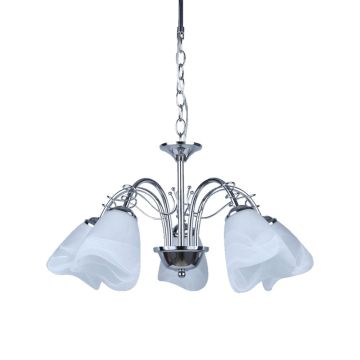Prezent CAMELOT 61461 lampa wisząca 5x60W/E14 IP20