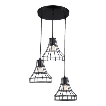 Prezent RIANO I. 61453 lampa wisząca 3x60W/E27 IP20