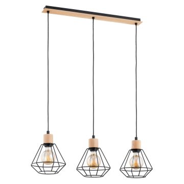 Alfa Kastel Basket 62326 lampa wisząca 3x60W/E27 IP20