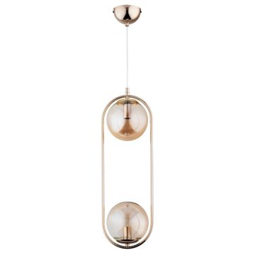 Alfa Oval 62250 lampa wisząca 2x40W/E14 IP20