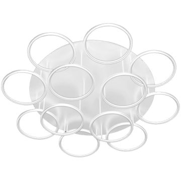 Altavola Design Ledowe okręgi LA078/CE_12_in_3k_white lampa sufitowa 12x144W/LED 8600lm 3000K IP44