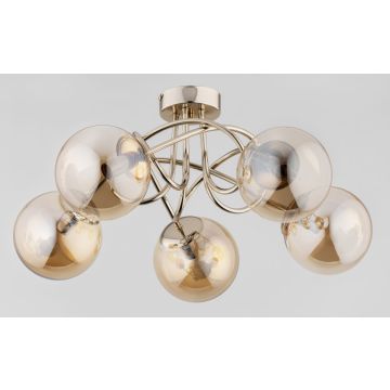 Alfa BANKO 63204 lampa sufitowa 5x10W/E14 IP20