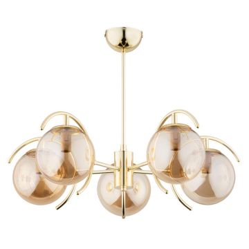 Alfa El-Dorado 63166 lampa sufitowa 5x40W/E14 IP20