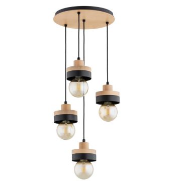 Alfa LARSO 63408 lampa wisząca 4x15W/E27   