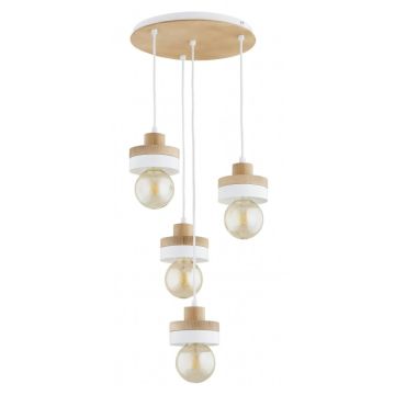 Alfa LARSO 63410 lampa wisząca 4x15W/E27   