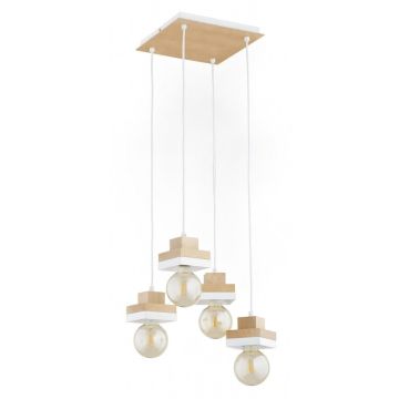 Alfa MIKO 63414 lampa wisząca 4x15W/E27   