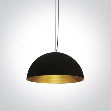 One Light Bowl Shade 63022/B/BS lampa wisząca 1x20W/E27 IP20