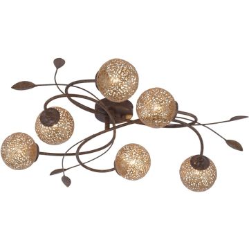 Paul Neuhaus GRETA 6398-48 lampa sufitowa 6x40W/G9   ip20
