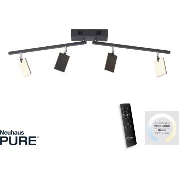 Paul Neuhaus PURE-MIRA 6356-18 lampa sufitowa 4x28W/LED 3400lm 2700-5000k ip20