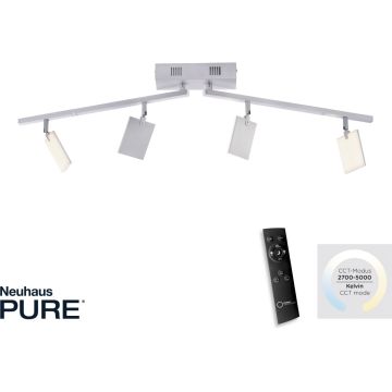 Paul Neuhaus PURE-MIRA 6356-95 lampa sufitowa 4x28W/LED 3400lm 2700-5000k ip20