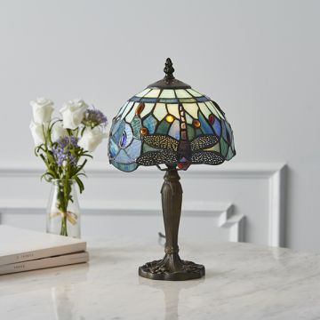 Interior1900 Dragonfly blue 64088 lampa stołowa 1x40W/E14 IP20