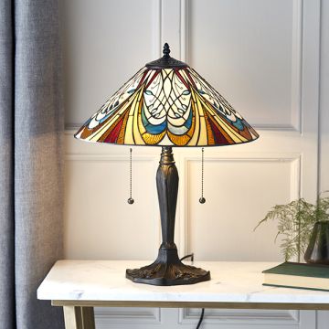 Interior1900 Hector 64163 lampa stołowa 2x60W/E27 IP20