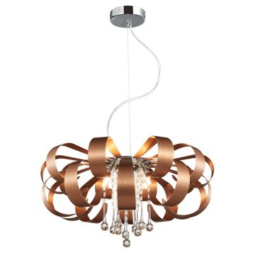 Prezent RIBBON CRYSTAL I. 64408 lampa wisząca 6x33W/G9 IP20