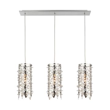 Prezent VITRA 64366 lampa wisząca 3x40W/E14 IP20