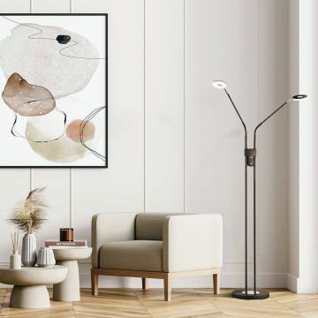 Fischer&Honsel Dent 40300 lampa podłogowa 2x6W/LED 2700K IP20