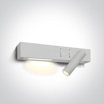 One Light Reading Spots 65146A/W/W kinkiet 1x3W|1x6W/LED 480lm 3000K IP20