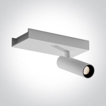 One Light Wall & Ceiling 65004A/W/W spot 1x5W/LED 450lm 3000K IP20