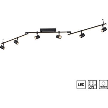 Paul Neuhaus BARIK 6526-18 lampa sufitowa 7x4,5W/GU10   ip20