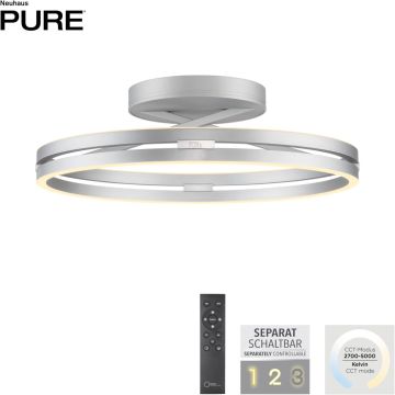 Paul Neuhaus PURE LOOP 6552-95 lampa sufitowa 2x52W/LED 5040lm 2700-5000k ip20