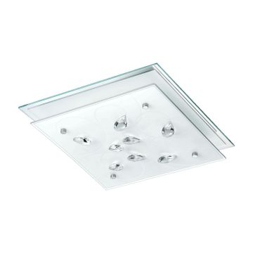 Prezent IKAROS KRISTAL 65106 plafon sufitowy 2x60W/E27 IP20