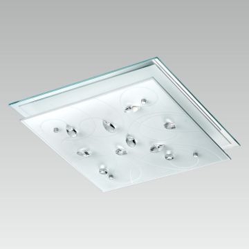 Prezent IKAROS KRISTAL 65107 plafon sufitowy 3x60W/E27 IP20