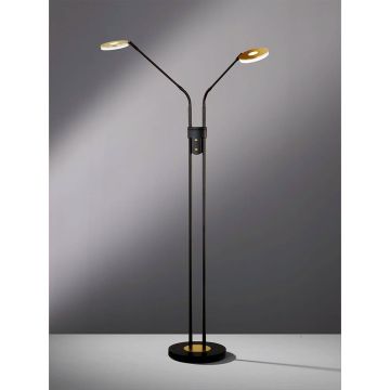 Fischer&Honsel Dent 40498 lampa podłogowa 2x7.5W/LED 2700K IP20
