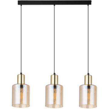TK Lighting Sierra Gold 6666 lampa wisząca 3x15W/E27 IP20