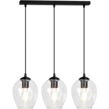 Emibig ISTAR 3 BL TRANSPARENT 679/3 lampa wisząca 3x15W/E27 IP20