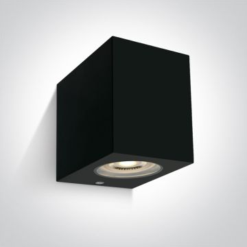 One Light Outdoor Cube 67142H/B kinkiet 1x6W/GU10 IP65