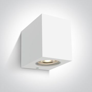 One Light Outdoor Cube 67142H/W kinkiet 1x6W/GU10 IP65