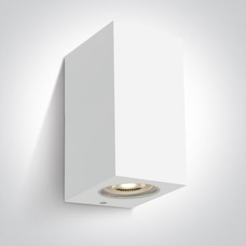 One Light Outdoor Cube 67142K/W kinkiet 2x6W/GU10 IP65
