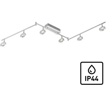 Paul Neuhaus SILEDA 6787-96 lampa sufitowa 6x41W/LED 4500lm 3000k ip44