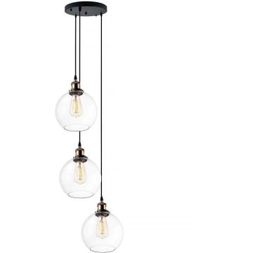 Altavola Design NEW YORK LOFT LA035/CO3 lampa wisząca 3x40W/E27   IP20