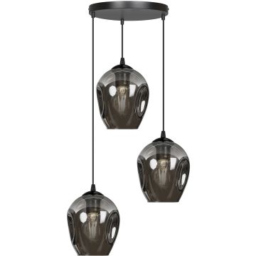 Emibig ISTAR 3 BL PREMIUM GRAFIT 680/3PREM lampa wisząca 3x15W/E27 IP20