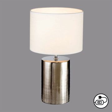 Fischer&Honsel Prata 50663 lampa stołowa 1x40W/E27  IP20