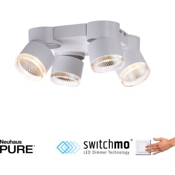 Paul Neuhaus PURE-NOLA 6864-16 lampa sufitowa 4x66W/LED 7600lm 3000k ip20
