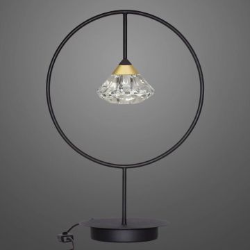 Altavola Design Tiffany LA059/T_black lampka stołowa 1x3W/LED 180lm 3000K IP20