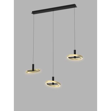 Aviano Lighting BREST 7016-304 lampa wisząca 1x26w/led 3000lm 3000k 