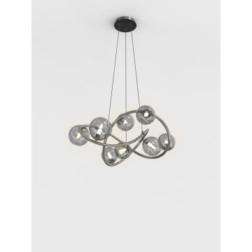 Aviano Lighting NANCY 7014-805 lampa wisząca 8x3,5w/g9 3120lm 3000k 