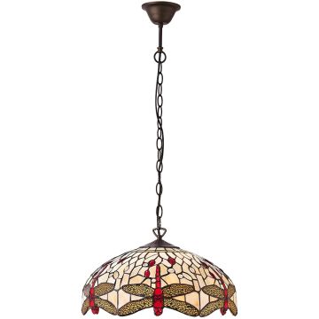 Interior1900 Dragonfly beige 70824 lampa wisząca 3x60W/E27 IP20