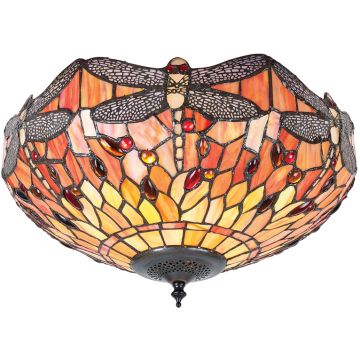 Interior1900 Dragonfly flame 70721 plafon 2x60W/E27 IP20