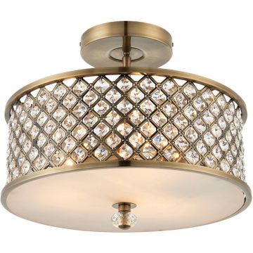 Endon HUDSON 70558 plafon sufitowy 3x60W/E27  