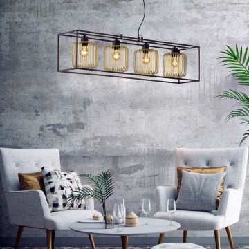 Fischer&Honsel Caydo 60878 lampa wisząca 4x40W/E27  IP20