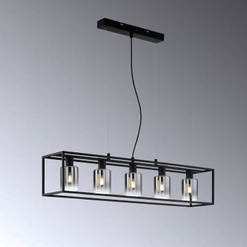 Fischer&Honsel Iska 60908 lampa wisząca 5x10W/E14  IP20
