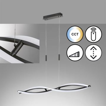 Fischer&Honsel Torcido 60978 lampa wisząca 1x27W/LED 2700K IP20