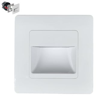 Prezent STEP LIGHT SINGLE VERSION 70409 lampa schodowa 1x1W/LED 95lm IP20